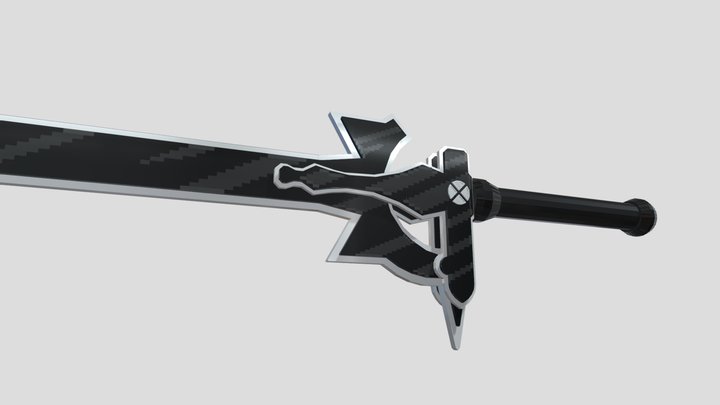Kirito's Elucidator | SAO 3D Model