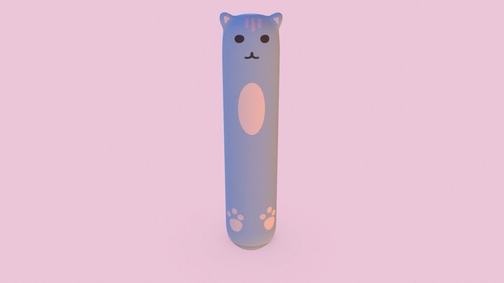 Pusheen Cat 3D Model