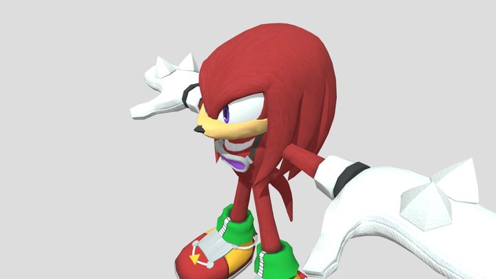 Knuckles 3D Model