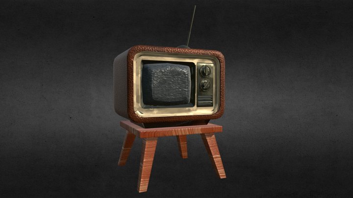 Television 3D Model