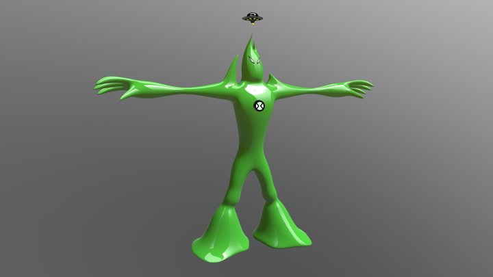 AMEBA 3D Model