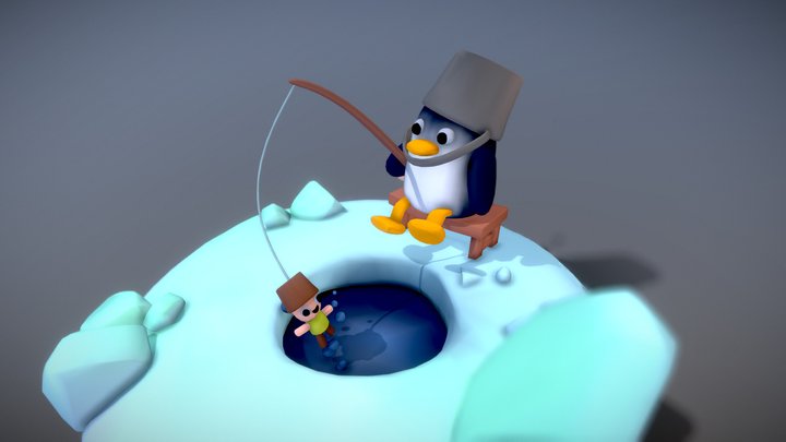 Pingouin & PotHead 🥰 3D Model