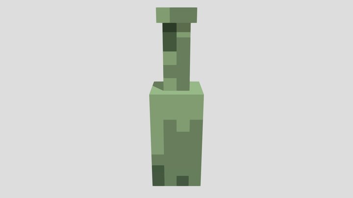 Wine  Bottle 3D Model