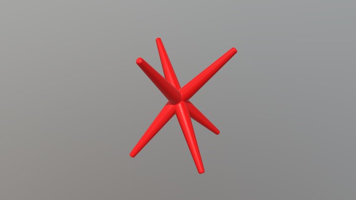 Fuego - Sculpture 01 3D Model