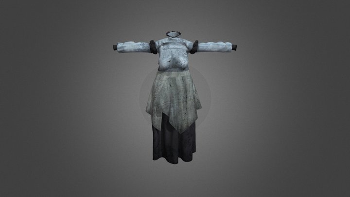Medieval Poor Clothes 3D Model