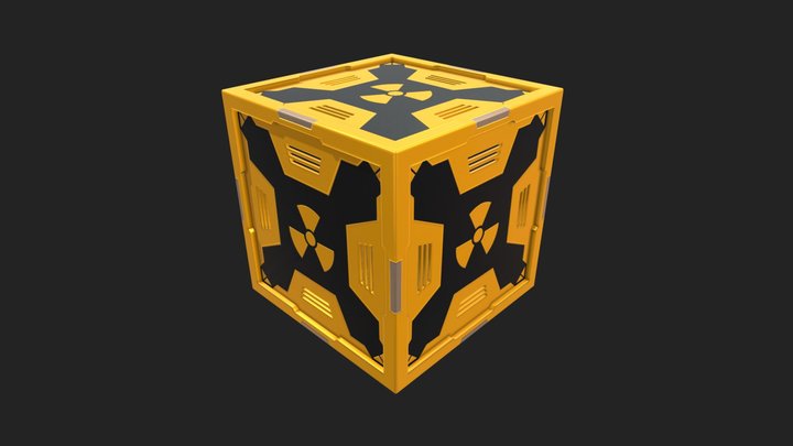 sci-fi box 3D Model
