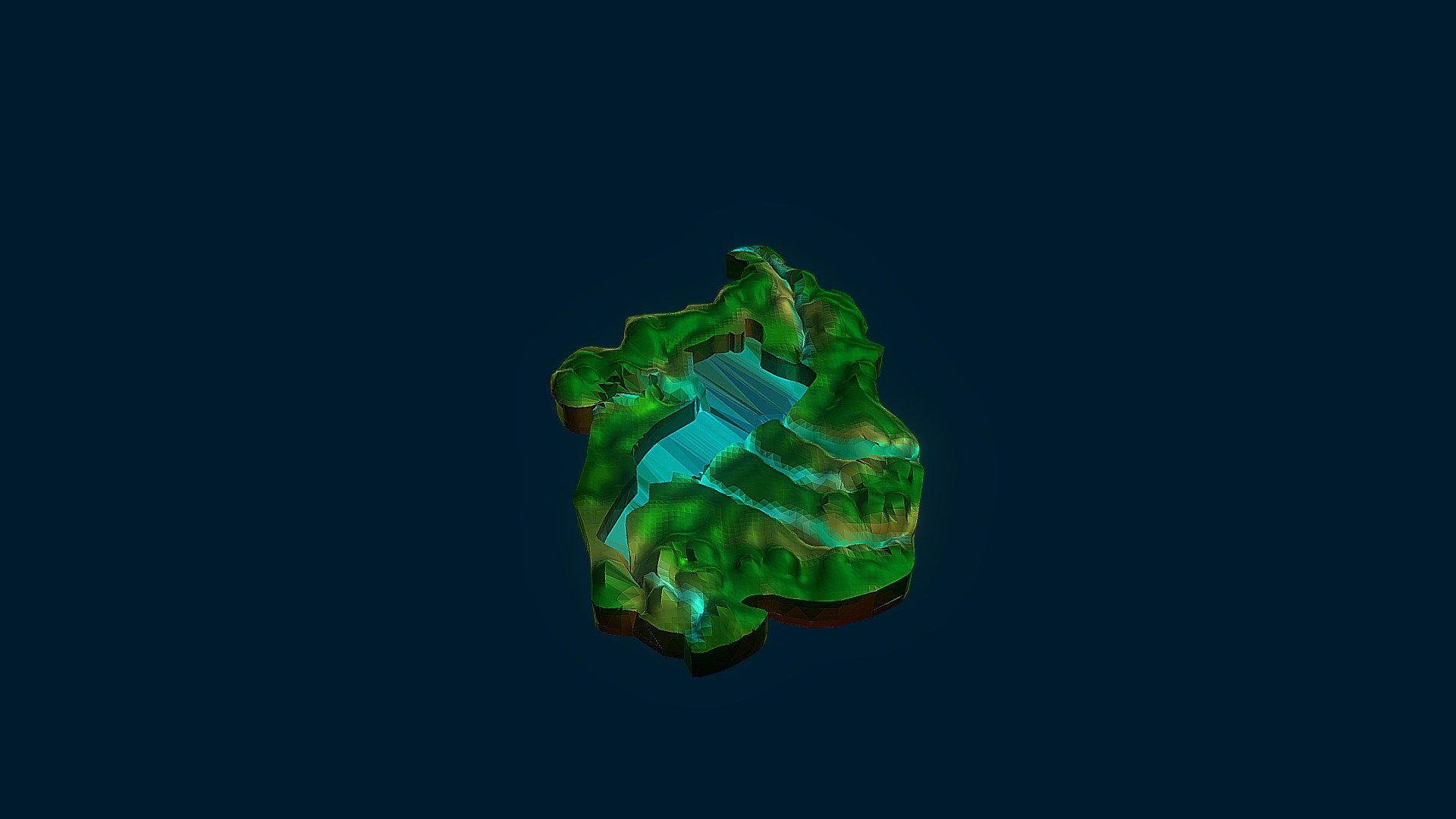 日本国滋賀県立体地図（Japan Shiga prefecture 3D map） — Sketchfab embed 3D viewer