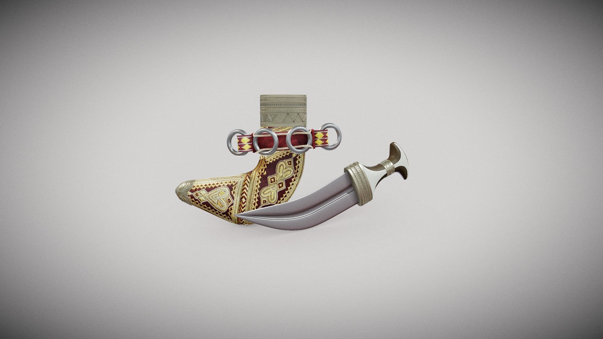Dagger - 3D model by Beon (@arch.beon.ae) [927f410] - Sketchfab