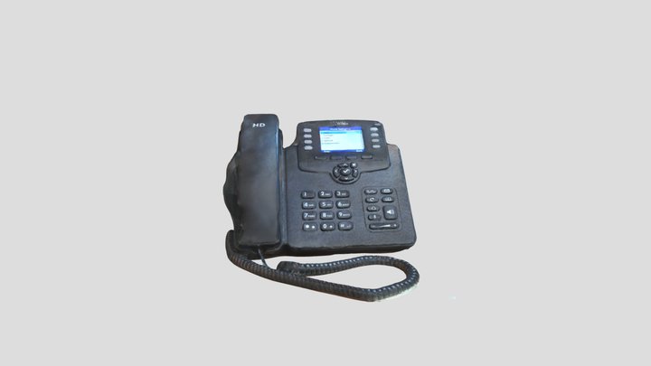 Desk Phone 3D Model