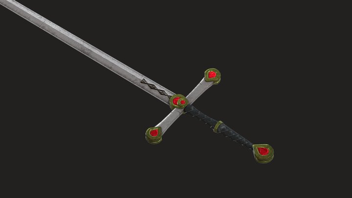 sword king 3D Model
