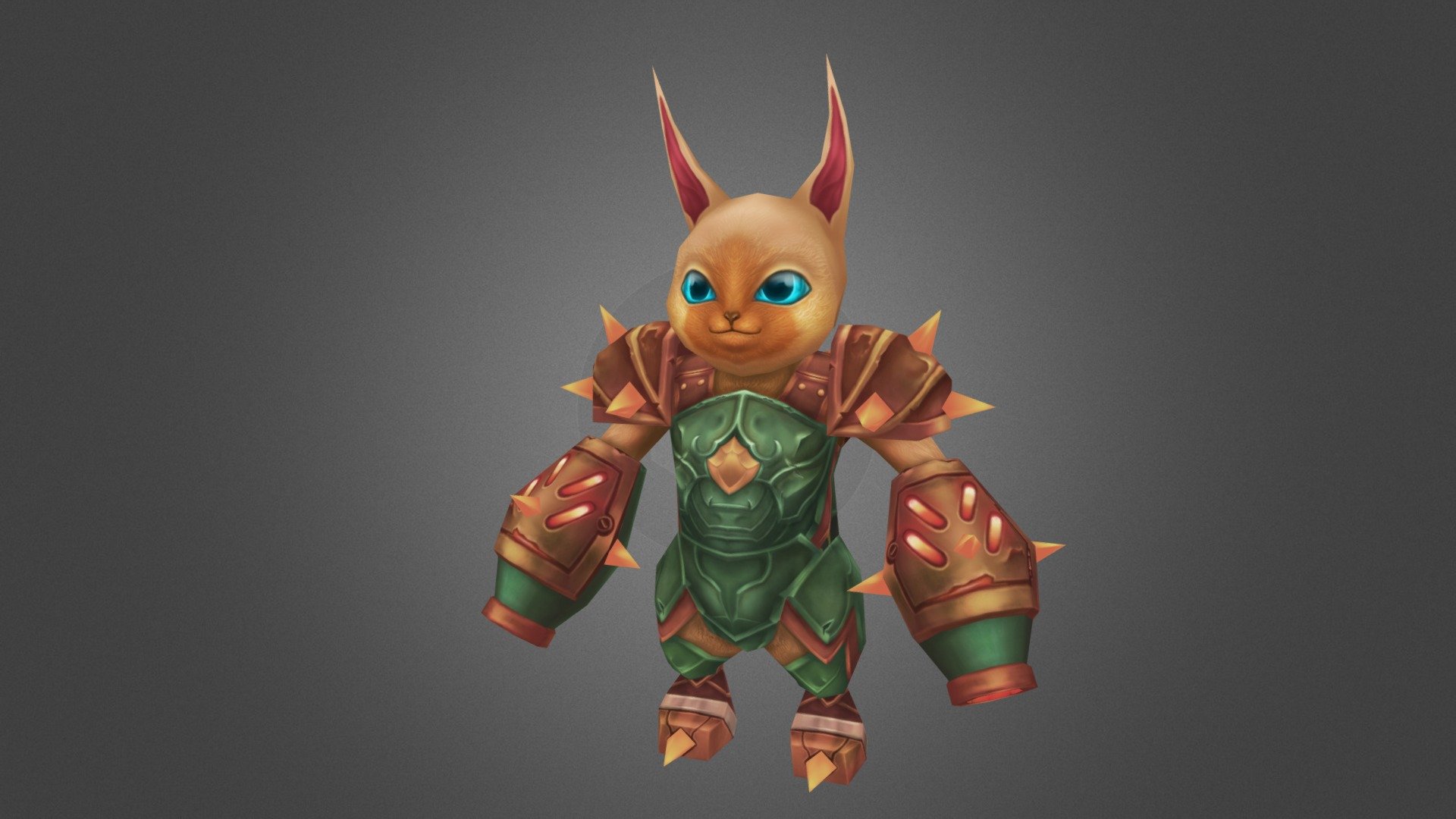 armored cat - 3D model by gagawaq [92819fb] - Sketchfab