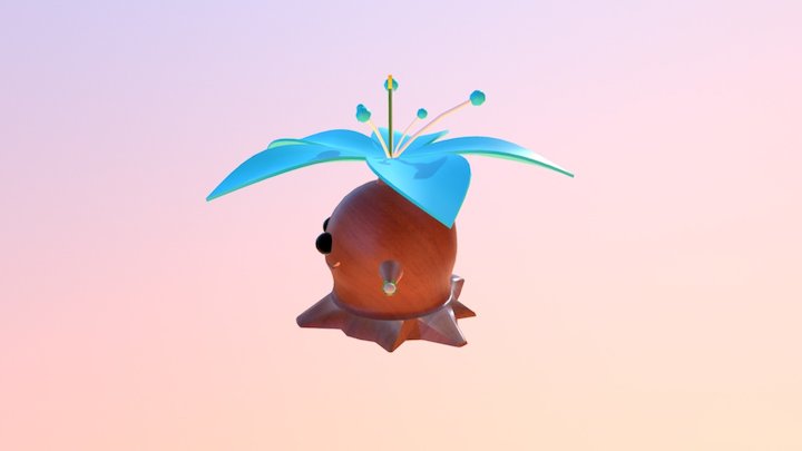 Silent Princess Sprout (Level 2) 3D Model
