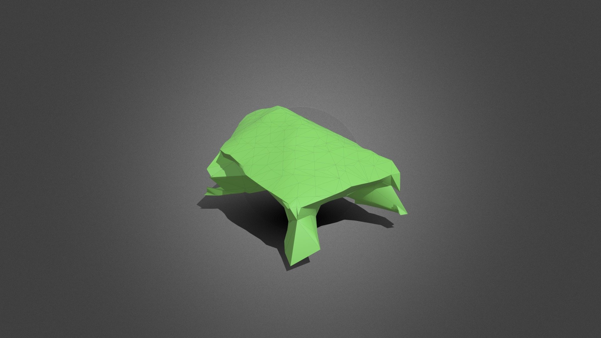 Frog Lowpoly CTEC806 NeroS