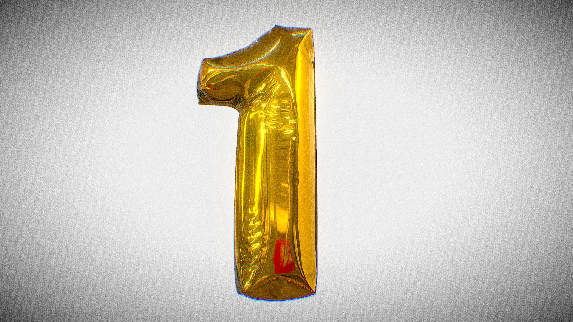 Digit 1 - Download Free 3D model by GR-video (@grvideotv) [9282a01 ...