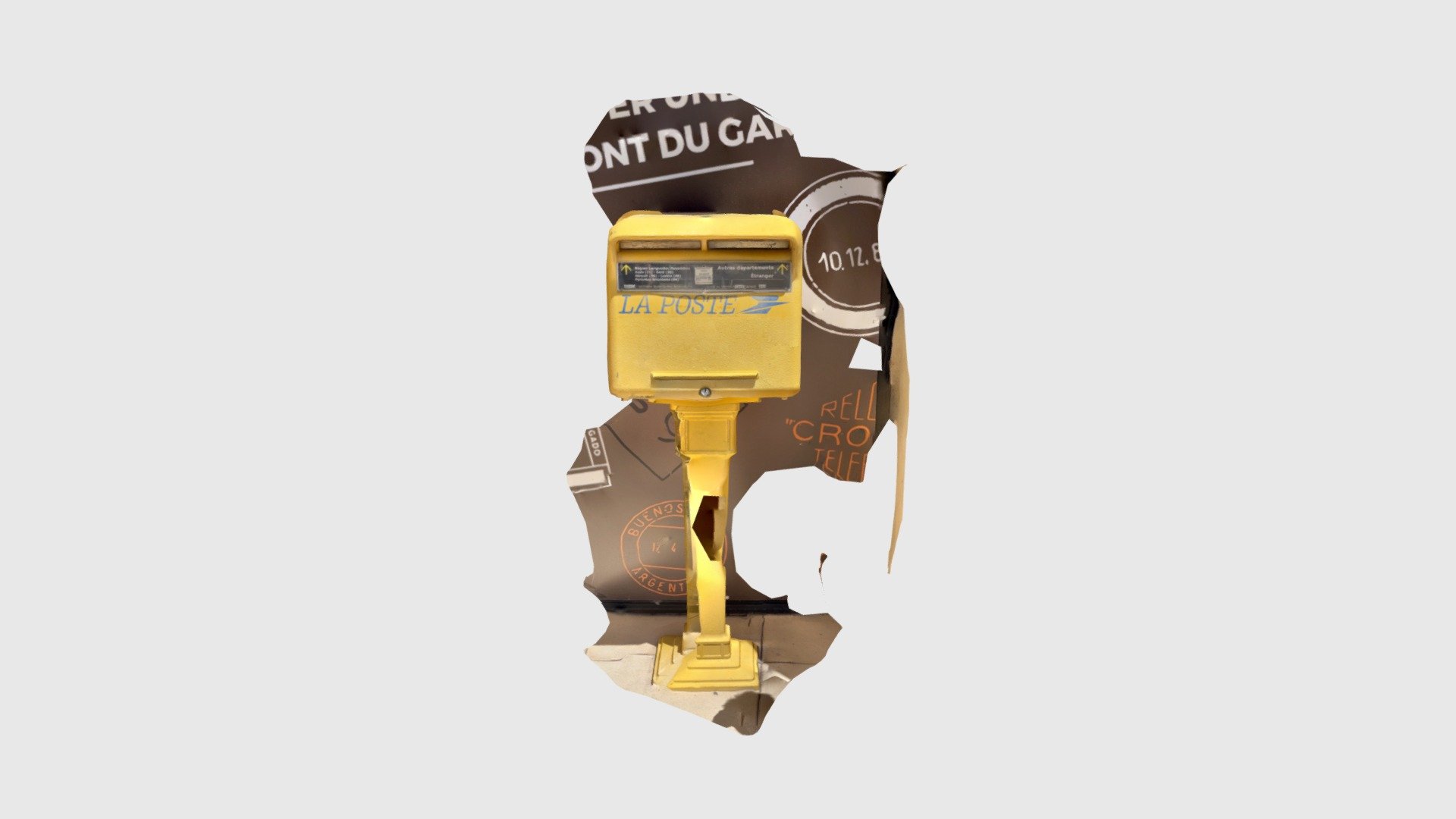 Briefkasten, Pont du Gar, Frankreich — Sketchfab embed 3D viewer