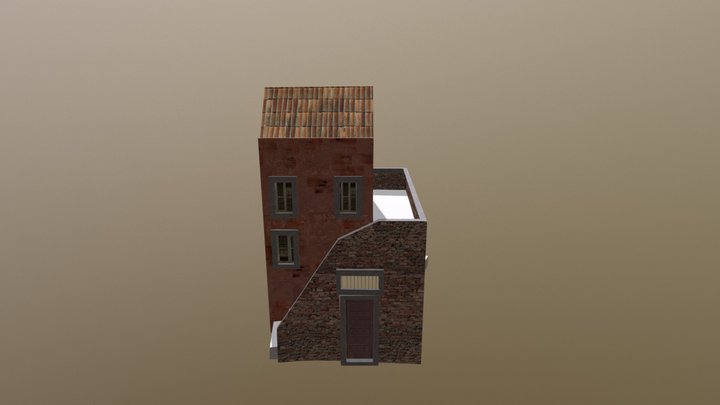 Italian House 3D Model