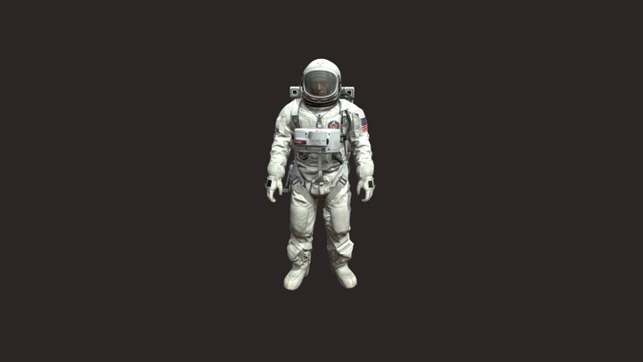 Astronaut 3D Model