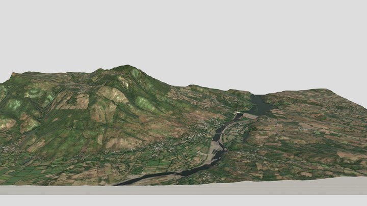 Cerro Sihuatepeque 3D Model