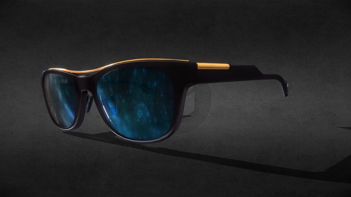 J.F Rey Sam Sunglasses from Death Stranding 3D Model
