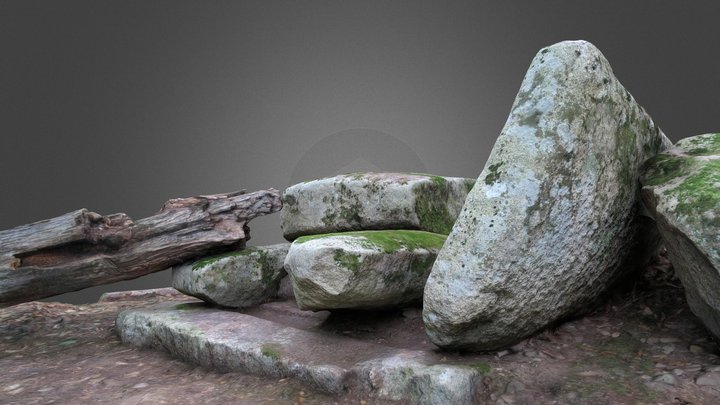 Dolmen ruins, Phabguchel group 3D Model