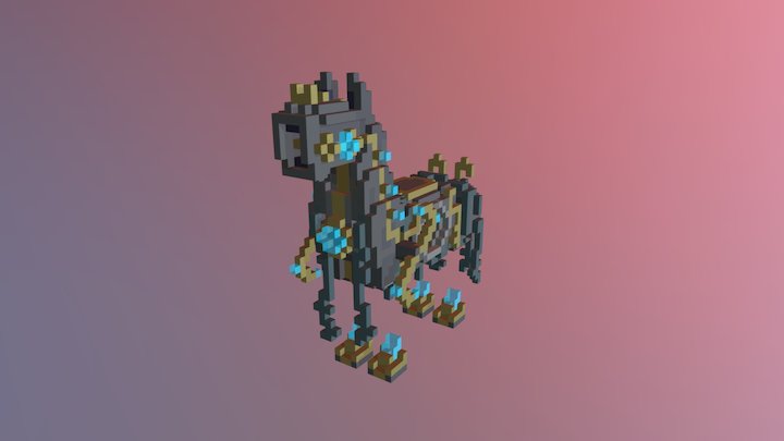 Guardian Golems Warhorse 3D Model