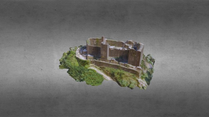 Castillo de Sarracin 3D Model