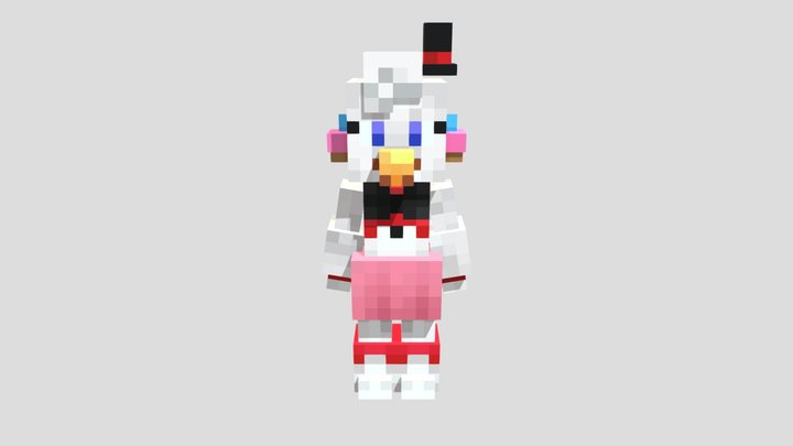 Funtime chica  Minecraft Skin