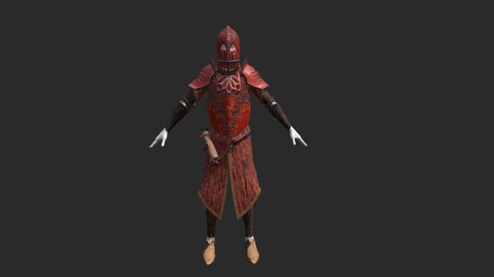 Elven armor 3D Model