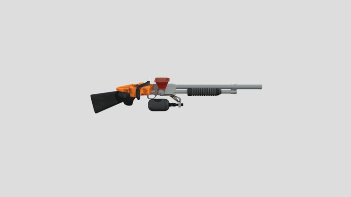 Shotgun 3D Model