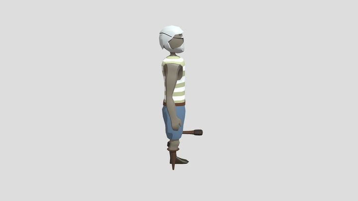 Pirate 3D Model
