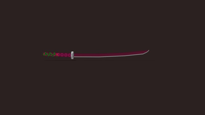 Katanaflower 3D Model