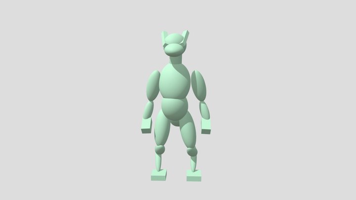 Quetzalcoalt [Blocking de personaje] 3D Model