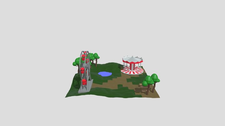 exo grande roue 3D Model