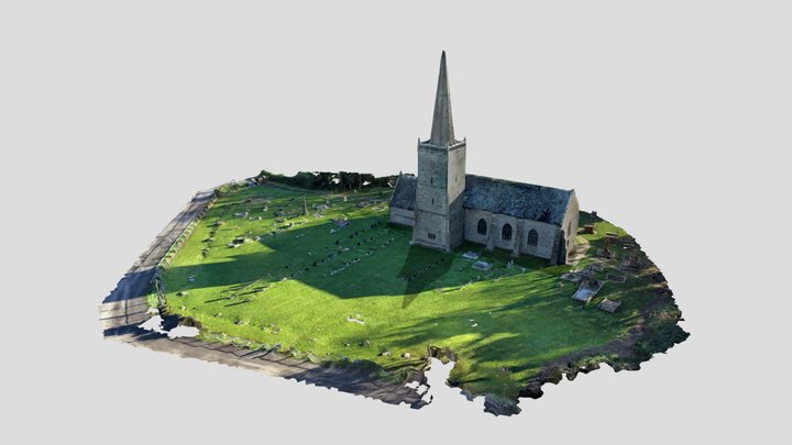 St Mary's Church Nash 3D Model