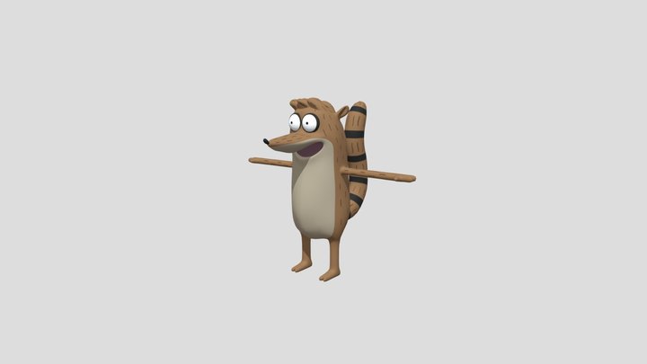 Rigby || Regular Show 3D Model