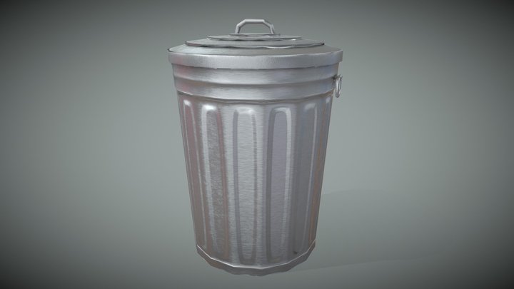 Trash Can – Modello 3D gratuito STL