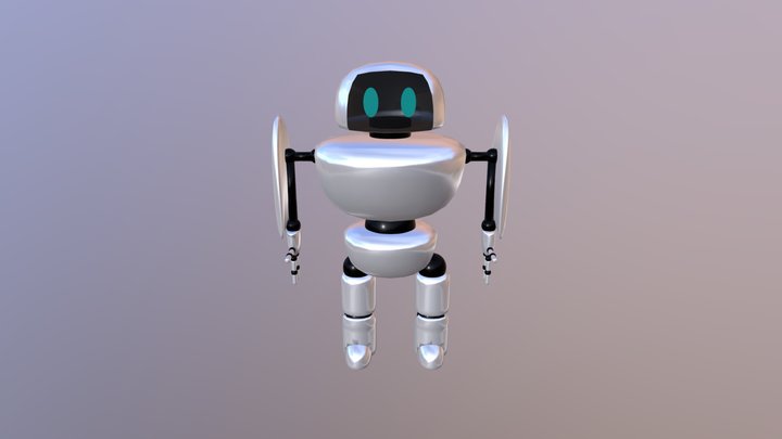 Atlas G3 Robot Companion 3D Model