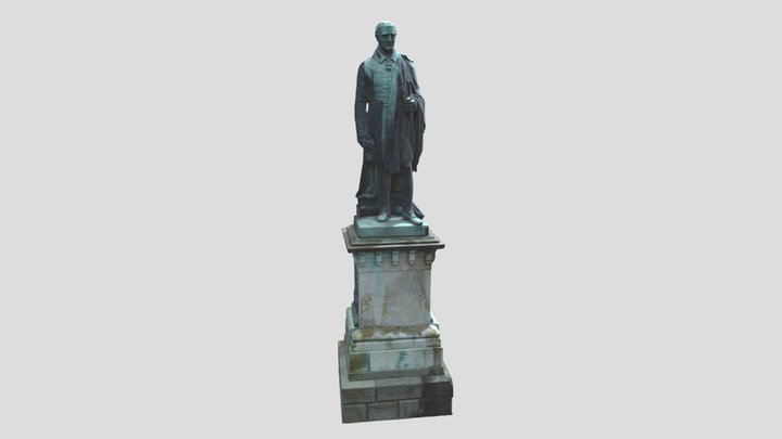 Duke of Wellington, Brecon, Wales 3D Model
