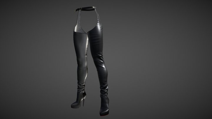 Boots Poias FX 3D Model