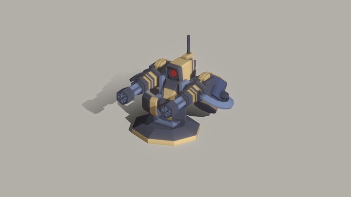 Turret Bud – Free 3D Model STL