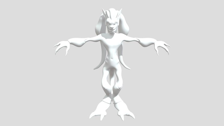 Enemy WIP 3D Model