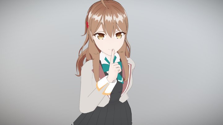 Maria Mikhailovna Kujou - Roshidere 3D Model