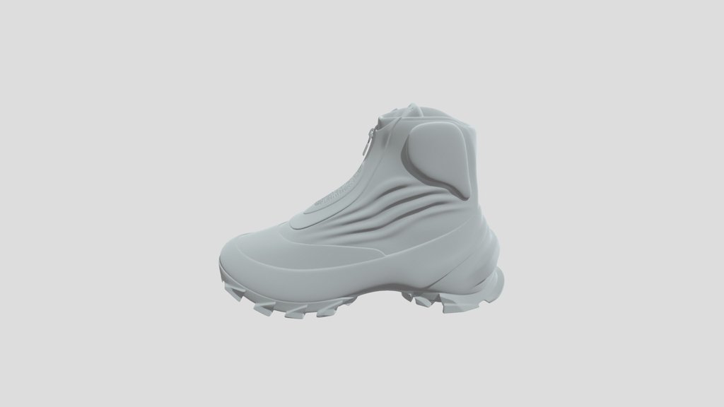 Futuristic Hiking Boot Concept