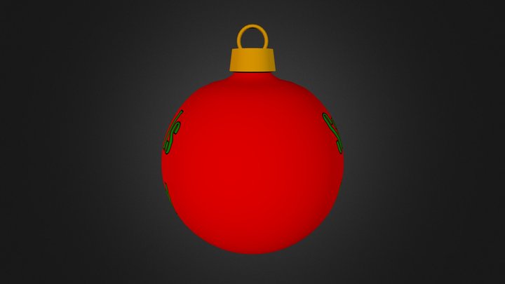 Christmas Ornament 3D Model