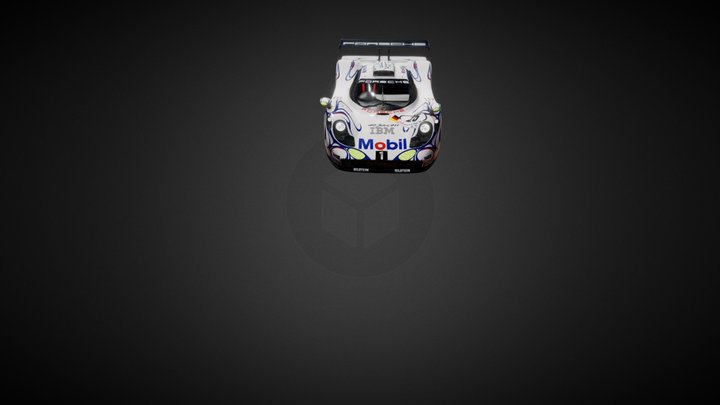 Porsche GT1 3D Model