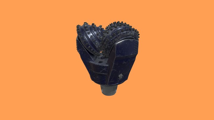 titan drill man core part 3D Model