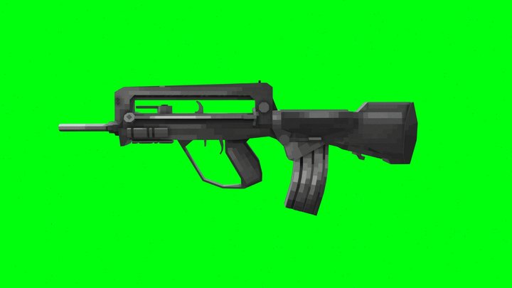 Famas 3D Model