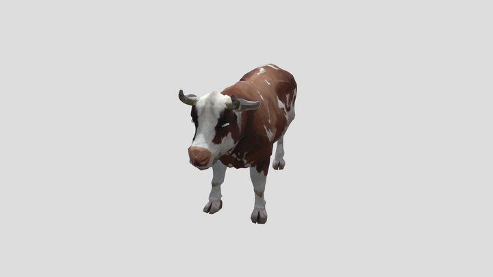 Cow 3d Animated Model Free Download 3D Model