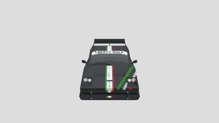 Ferrari F40 LBWK 3D Model