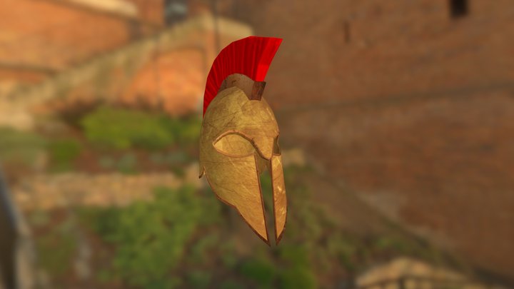 Spartanhelmet 3D Model